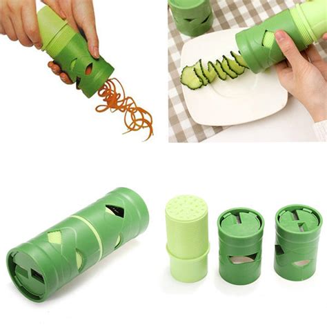 Honana Multi Function Vegetable Fruit Cucumber Turning Cutter Slicer