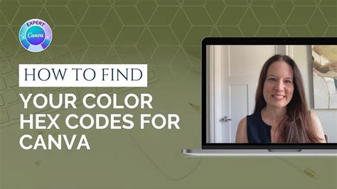 How To Use Canva Tip How To Find Your Colour Hex Codes For Canva Youtube