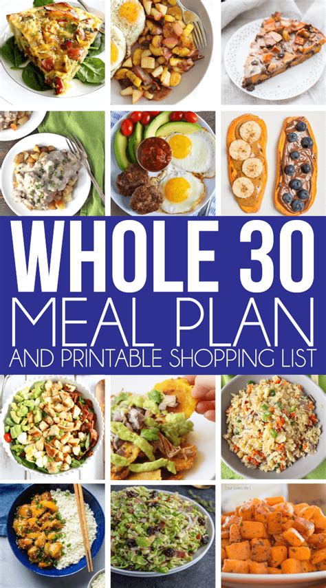 Whole30 Meal Plan Budget Friendly Dont Waste The Crumbs Vlrengbr