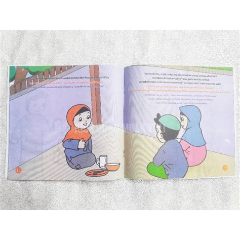 Buku Cerita Bergambar Anak Islami Cerita Pendidikan 3 Bahasa Full Color