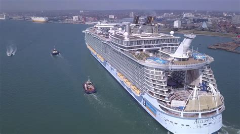 Pick allure of the seas if. Allure of the Seas arriving at Port of Southampton - YouTube