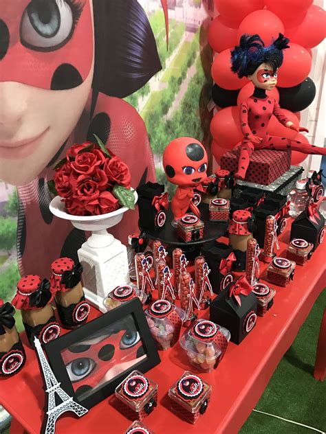Pin De Mommy Craft Pty Em Miraculous Lady Bug Party Festa De Aniversário Ladybug Festa
