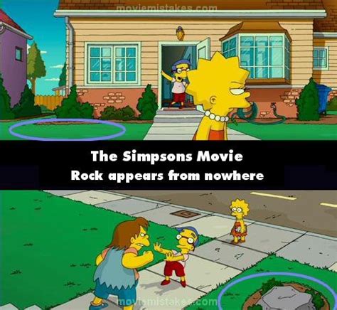 The Simpsons Movie 2007 Movie Mistake Picture Id 131696