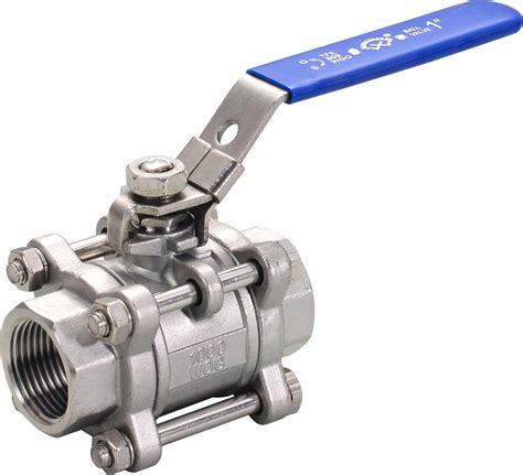 Stainless Steel Cf8m 1000wog 3pieces Ball Valve China Triclamp Ball