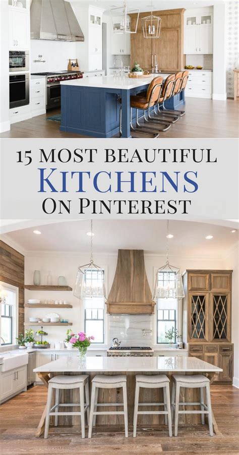 The 15 Most Beautiful Kitchens On Pinterest Sanctuary Home Decor