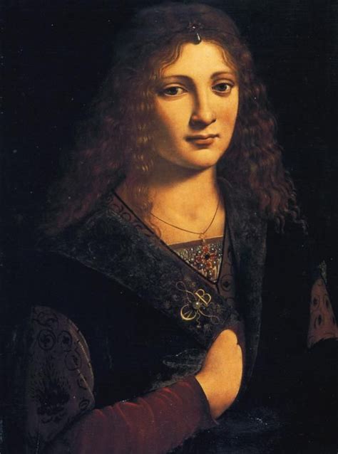 Portrait Of A Youth Girolamo Casio Vintage Artwork By Giovanni Ant