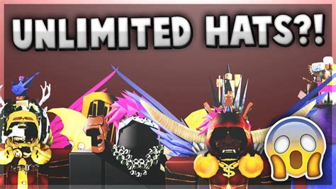 Roblox Unlimited Hats Wearing 10 Most Expensive Roblox Items