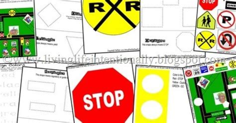 Printable Traffic Signs Preschool