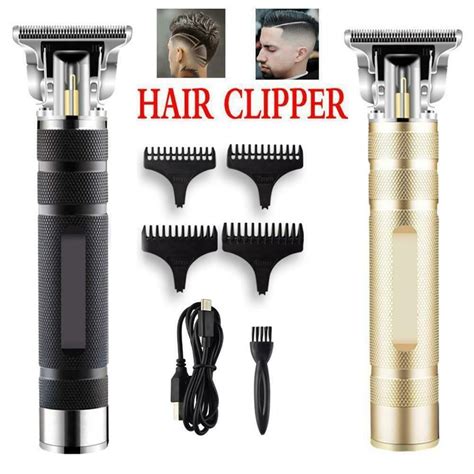t blade trimmer t8 retro oil head hair clippers usb rechargeable and durable haircut carving