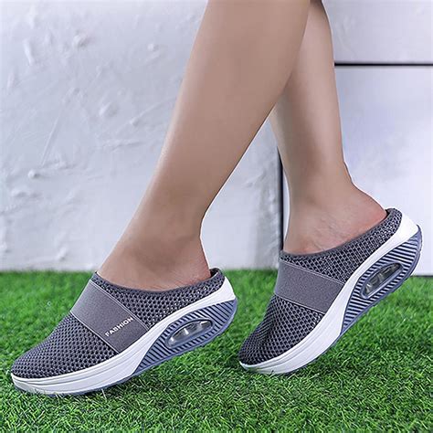Air Cushion Slip On Walking Shoes Orthopedic Diabetic Walking Shoes