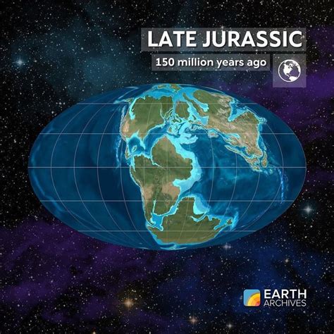 The Late Jurassic Seen Here 150 Million Years Ago Gave Us