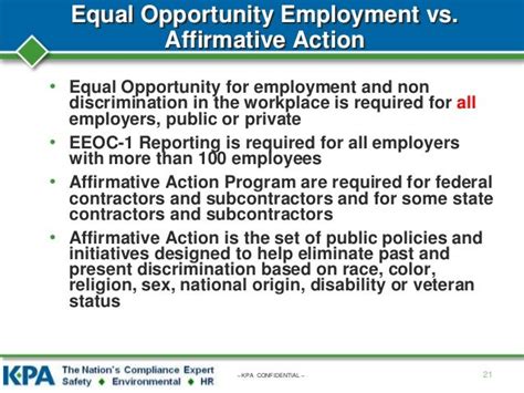 The Essentials Of Eeo And Affirmative Action Compliance