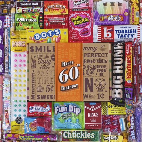 Vintage Candy Co Retro Birthday Candy T Boxes Assorted Nostalgia Candies