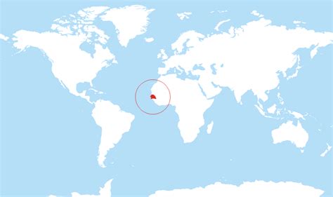 Where Is Senegal Located On The World Map