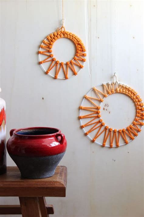 This wall hanging is lovely for room decor, it's also a beautiful handmade gift for. An Inspiring Collection Of DIY Macramé Projects You'll Love