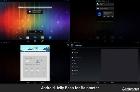 Android Jelly Bean For Rainmeter By Scoobsti On Deviantart