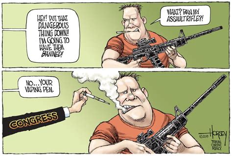 Gun Control And Gun Rights Cartoons Civic Us News