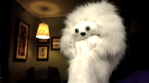 Jan Is A White Fluffy Yeti Puppet Puppets Puppet Stage Fluffy