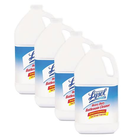 Lysol Disinfectant Heavy Duty Bathroom Cleaner Concentrate 1 Gal
