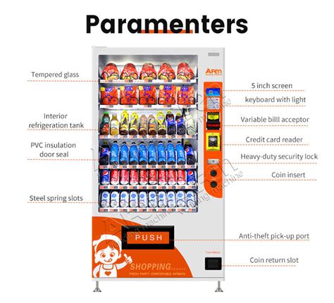 af 60 60rss double capacity combination vending machine china af 60 60rss double capacity