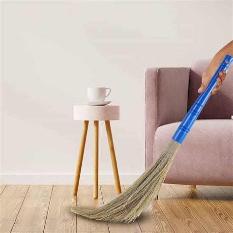 Getflix Soft Grass Broom For Clean Floorand192 Fiber Wet And Dry Broom