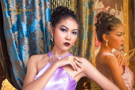 Nay Chi Oo Miss Earth Myanmar 2017 Contestant In Official Photoshoot