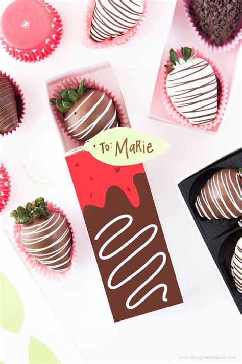 Chocolate Covered Strawberry Valentines Day T Boxes Valentines
