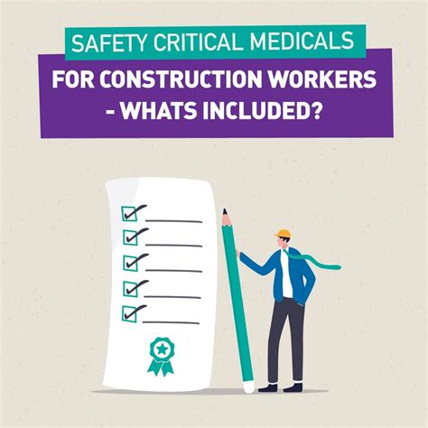 Safety Critical Medical For Construction Workers Whats Included