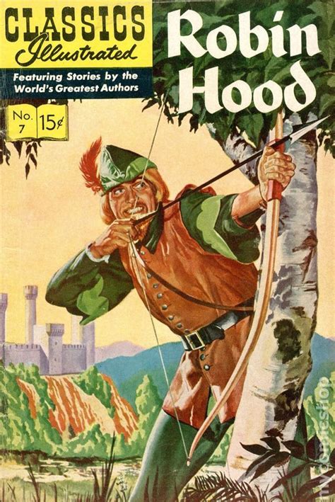 Classics Illustrated Robin Hood Classic Comics Comic Book Genres Comic Books