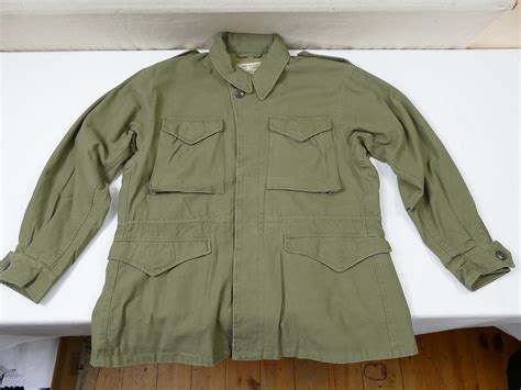 Us Army Ww2 Vintage Field Jacket M 1943 Feldjacke M43 Jacke Prewashed