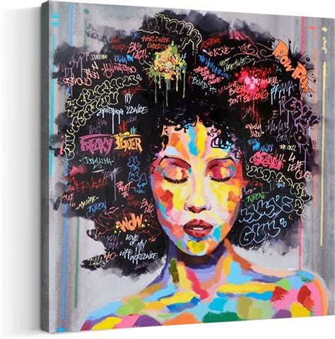 Free Cloud Artinme Abstract Pop Black Art African American Wall Art