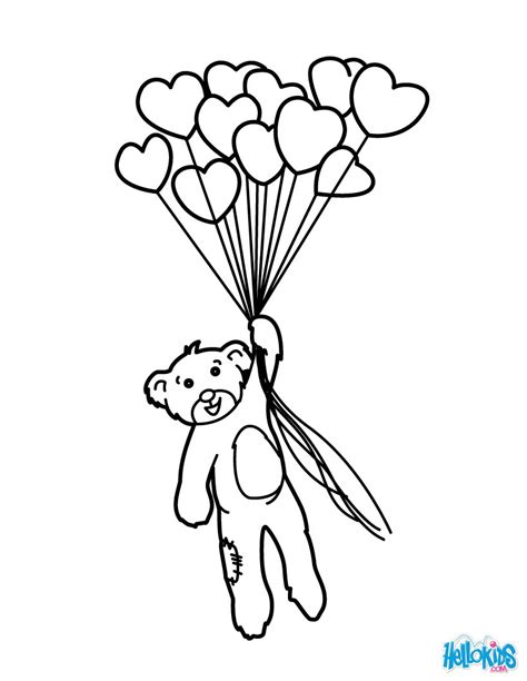 570 x 784 jpeg 77 кб. Bunch of heart balloons coloring pages - Hellokids.com