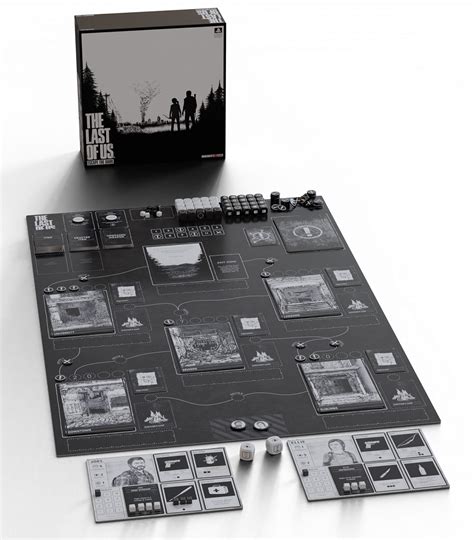 The Last Of Us Escape The Dark Is An Official Board Game Kickstarter