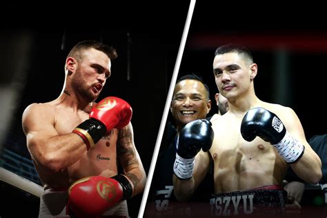 March 30, 2021, 10:26 a.m. Tim Tszyu signs for Dwight Ritchie on August 14th - Aus ...
