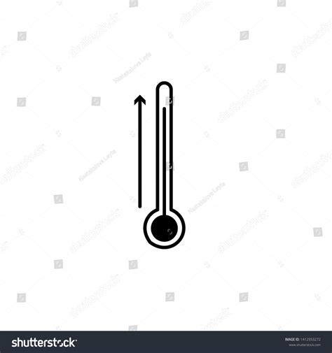 Temperature Level Heat Levels Icon Royalty Free Stock Vector