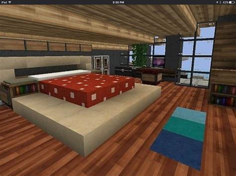 More about my bedroom furniture. Mushroom Bed - Minecraft Furniture