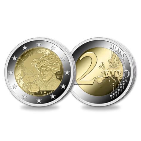 Belgique 2020 2 Euro Commémorative Jan Van Eyck