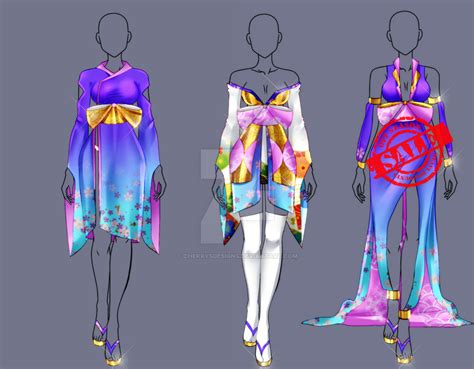 Summer Kimonos By Cherrysdesigns On Deviantart