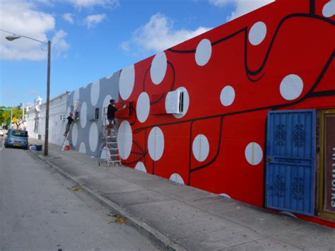 How And Nosm New Mural In Progress Miami Streetartnews