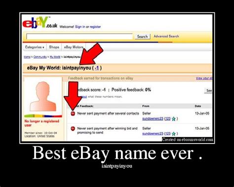 Best Ebay Name Ever Picture Ebaums World