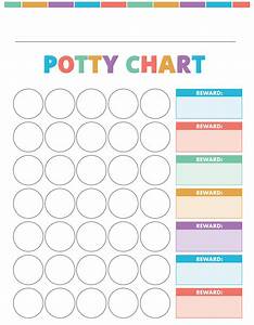 9 Best Images Of Blank Weekly Potty Chart Printable Templates Free