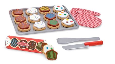 Slice And Bake Wooden Cookie Set Melissa And Doug Uk Toys