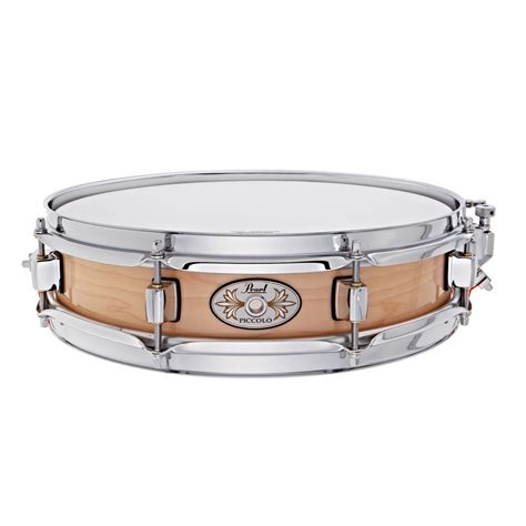 Pearl 13 X 3 Maple Piccolo Snare Drum Natural Maple At Gear4music