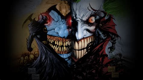 The joker wallpaper, batman, noir, heath ledger, the dark knight. Batman DC Spawn Violator Joker HD wallpaper | anime ...