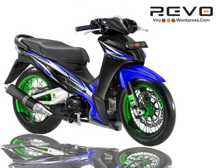 Cara untuk memodifikasi honda absolute. revo biru gambar modif stiker motor revo absolute arm ...