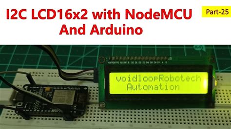 Interfacing 16x2 Lcd With Esp32 Using I2c Esp8266 Images
