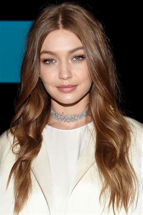 light brown click through to see all of gigi hadid s hair colors gigi hadid hair brown gigi