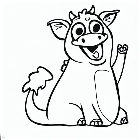 Silly Animal Coloring Page Free Printable Tonetown