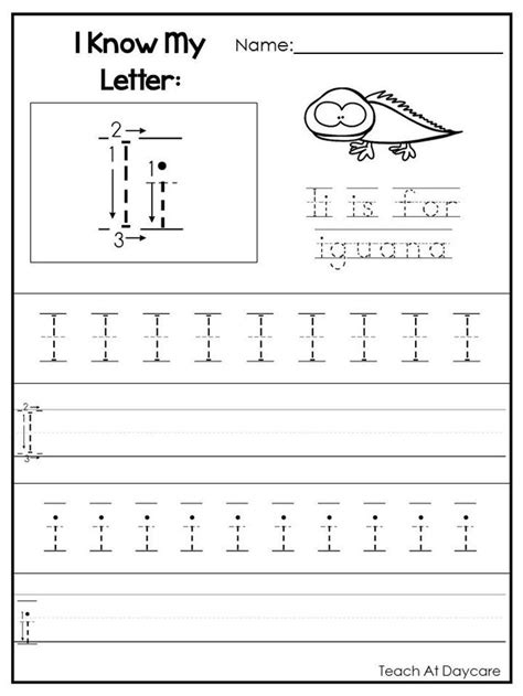 26 Printable Alphabet I Know My Letters Worksheets Preschool Kdg