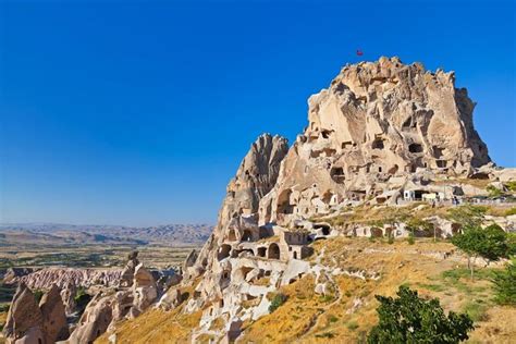 Uchisar Castle In Cappadocia Turkey Escorted Tours